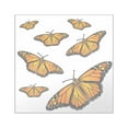 thumbnail image 1 of CafePress - Monarch Butterflies Sticker - Square Sticker 3" x 3", 1 of 1
