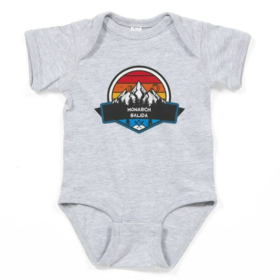 CafePress - Monarch Ski Area Salida Colorado Body Suit - Cute Infant Bodysuit Baby Romper - Size Newborn - 24 Months