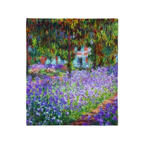 CafePress - Monet Throw Blanket - Soft Fleece Throw Blanket, 50"x60" for All Ages