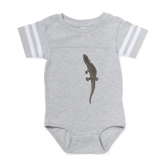 CafePress - Monitor Lizard - Cute Infant Baby Football Bodysuit