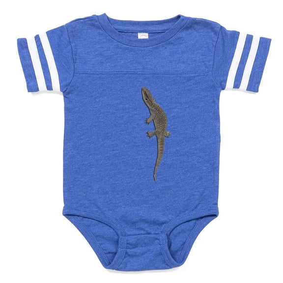 CafePress - Monitor Lizard - Cute Infant Baby Football Bodysuit