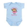 thumbnail image 1 of CafePress - Monkey Future Big Sister Infant Bodysuit - Baby Light Bodysuit, Size Newborn - 24 Months, 1 of 4