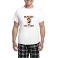 thumbnail image 1 of CafePress - Monkey Happy Men's Light Pajamas - Men's Light Loose Fit Cotton Pajama Set, 1 of 7