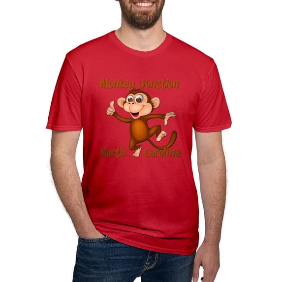 CafePress - Monkey Junction, NC Men's Classic T Shirt - Men's Fitted T-Shirt