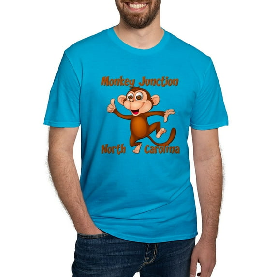 CafePress - Monkey Junction, NC Men's Classic T Shirt - Men's Fitted T-Shirt