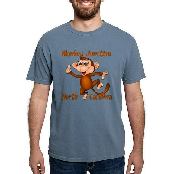 CafePress - Monkey Junction, NC Men's Comfort Colors® T Shirt - Mens Comfort Colors Shirt