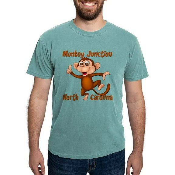 CafePress - Monkey Junction, NC Men's Comfort Colors® T Shirt - Mens Comfort Colors Shirt