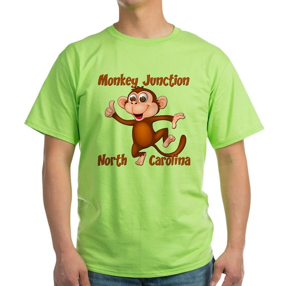 CafePress - Monkey Junction, NC T Shirt - Light T-Shirt - CP