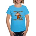 thumbnail image 1 of CafePress - Monkey Junction, NC T Shirt - Women's Traditional Fit Dark T-Shirt, 1 of 4