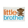 thumbnail image 1 of CafePress - Monkey Little Brother - Rectangle Magnet, 2"x3" Refrigerator Magnet, 1 of 3