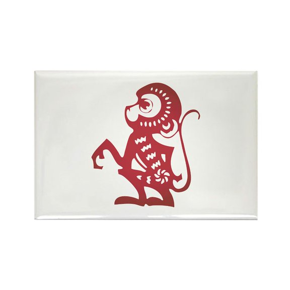 CafePress - Monkey Zodiac - Rectangle Magnet, 2"x3" Refrigerator Magnet