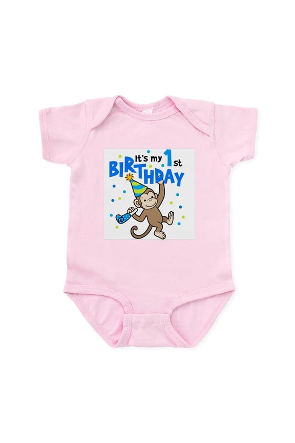 - Monkeyboy1st Body Suit - Baby Light Bodysuit, Size Newborn - 24 Months