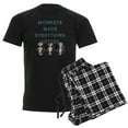 thumbnail image 1 of CafePress - Monkeys Make Everything Better Men's Dark Pajamas - Men's Dark Loose Fit Cotton Pajama Set, 1 of 7