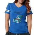 thumbnail image 1 of CafePress - Monopoly Community Chest - Womens Football Shirt, 1 of 4