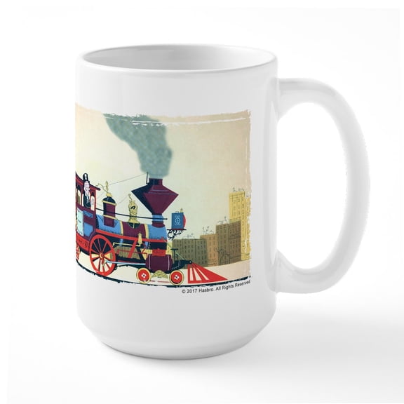 CafePress - Monopoly Dancing Rich Unc - 15 oz Ceramic Large White Novelty Mug