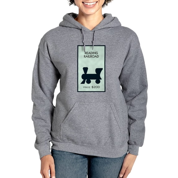 CafePress - Monopoly Reading Railr - Pullover Hoodie, Classic & Comfortable Hooded Sweatshirt