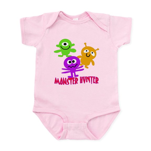 CafePress - Monster Hunter With MONSTERS Infant Bodysuit - Baby Light Bodysuit, Size Newborn - 24 Months