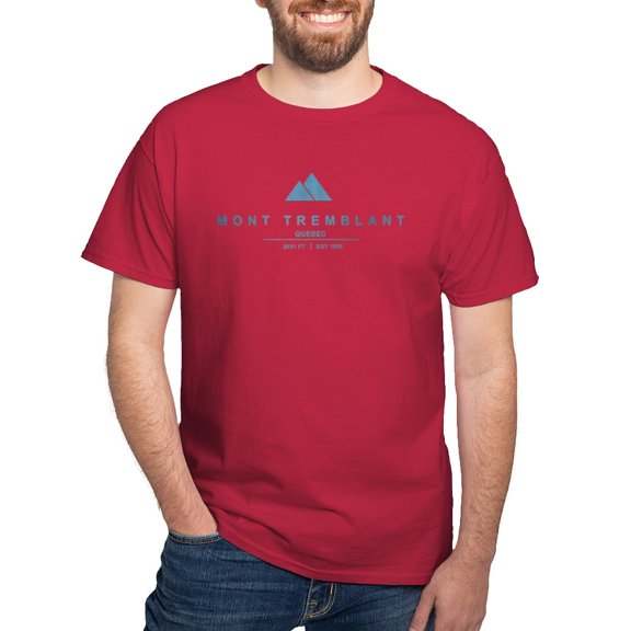 CafePress - Mont Tremblant Ski Resort Quebec T Shirt - Men's Classic Graphic Cotton T-Shirt