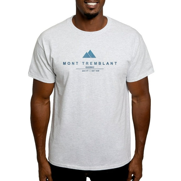 CafePress - Mont Tremblant Ski Resort Quebec T Shirt - Men's Classic Graphic T-Shirt