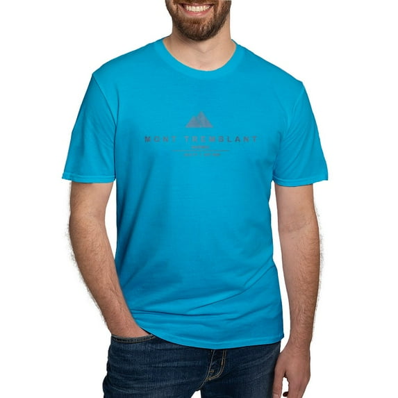 CafePress - Mont Tremblant Ski Resort Quebec T Shirt - Men's Fitted T-Shirt