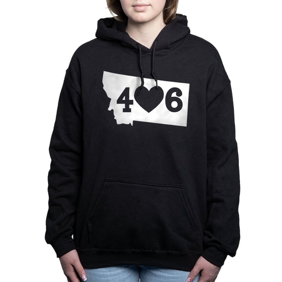 CafePress - Montana 406 - Pullover Hoodie, Classic & Comfortable Hooded Sweatshirt