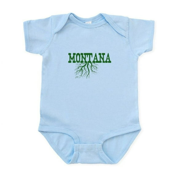 CafePress - Montana Roots Infant Bodysuit - Baby Light Bodysuit, Size Newborn - 24 Months