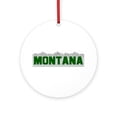 thumbnail image 1 of CafePress - Montana -  Round Wood Ornament 4", 1 of 2