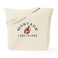 thumbnail image 1 of CafePress - Montauk Long Island. Tote Bag - Unisex Canvas Tote Bag, Beige, 1-Piece, 1 of 7