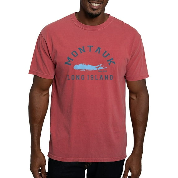 CafePress - Montauk Men's Comfort Colors® T Shirt - Mens Comfort Colors Shirt