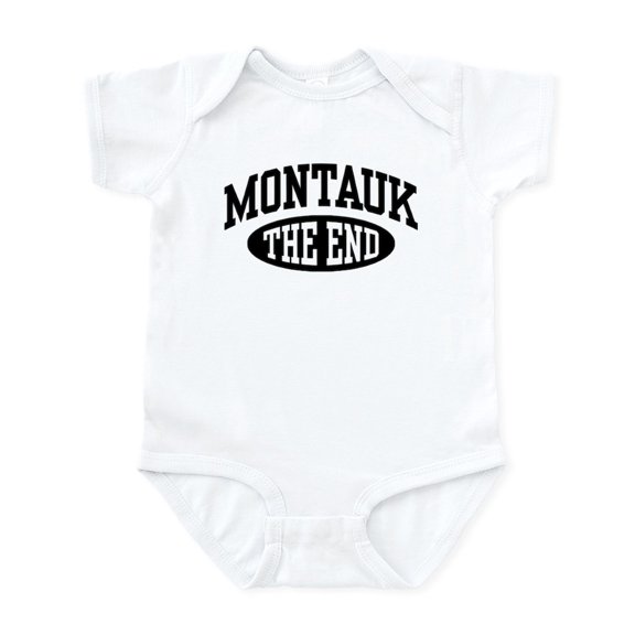 CafePress - Montauk The End Infant Bodysuit - Baby Light Bodysuit, Size Newborn - 24 Months