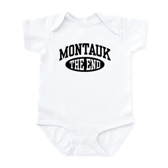 CafePress - Montauk The End Infant Bodysuit - Baby Light Bodysuit, Size Newborn - 24 Months