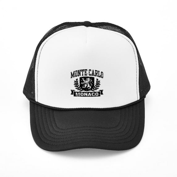 CafePress - Monte Carlo Monaco - Adjustable Unisex Printed Trucker Hat with Mesh Back