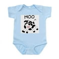thumbnail image 1 of CafePress - Moo Cow Infant Creeper - Baby Light Bodysuit, Size Newborn - 24 Months, 1 of 4
