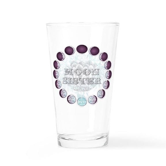 CafePress - Moon Sisters - Pint Glass, Drinking Glass, 16 oz. CafePress