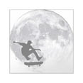 thumbnail image 1 of CafePress - Moon Square Sticker 3 X 3 - Square Sticker 3" x 3", 1 of 1