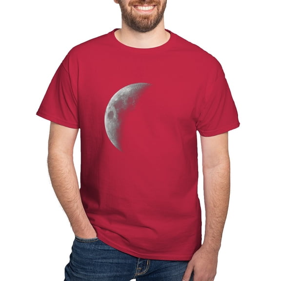 CafePress - Moonscape Dark T Shirt - Men's Classic Graphic Cotton T-Shirt