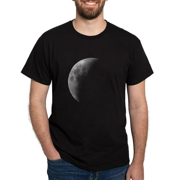 CafePress - Moonscape Dark T Shirt - Men's Classic Graphic Cotton T-Shirt
