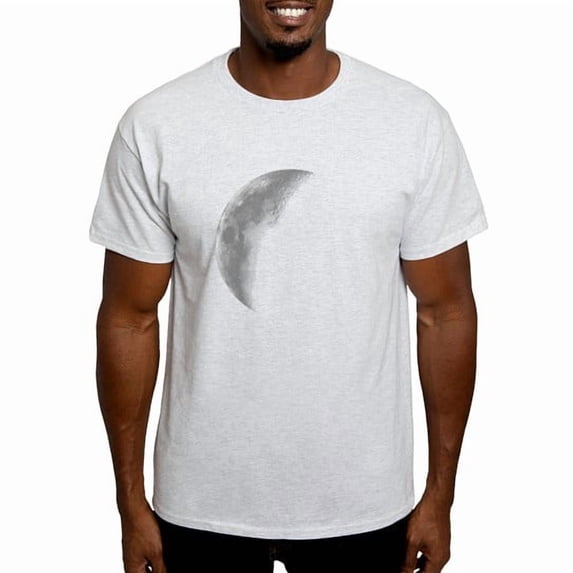 CafePress - Moonscape Dark T Shirt - Men's Classic Cotton T-Shirts
