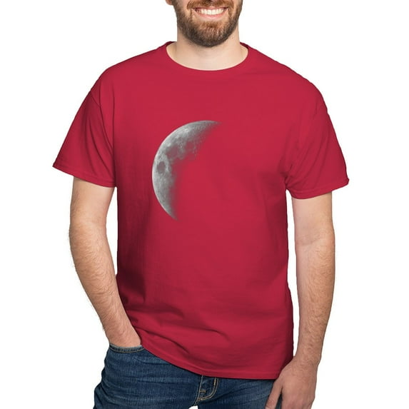 CafePress - Moonscape Dark T Shirt - Men's Classic Graphic Cotton T-Shirt