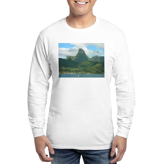 CafePress - Moorea Long Sleeve T Shirt - Unisex Cotton Long Sleeve T-Shirt