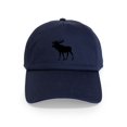 thumbnail image 1 of CafePress - Moose: Black Cap - Adjustable 100% Brushed Unisex Casual Cotton Baseball Cap, Beige, 1, 1 of 2