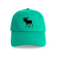 thumbnail image 1 of CafePress - Moose: Black Cap - Adjustable 100% Brushed Unisex Casual Cotton Baseball Cap, Beige, 1, 1 of 2