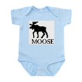 thumbnail image 1 of CafePress - Moose Infant Bodysuit - Baby Light Bodysuit, Size Newborn - 24 Months, 1 of 4