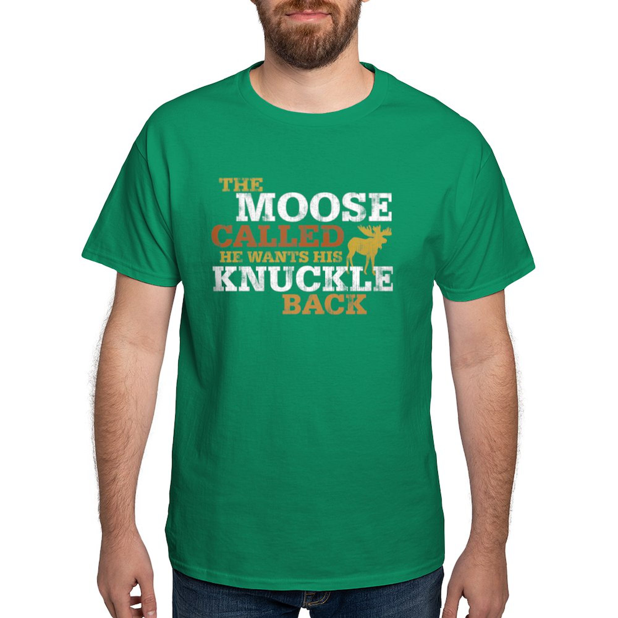 Tシャツ・カットソー MOOSE KNUCKLES Men Polo Shirts M15MT7601575 Green CafePress - Moose Knuckle Dark T Shirt - Men's Classic