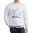 thumbnail image 1 of CafePress - Moose On The Loose Sweatshirt - Crew Neck Sweatshirt, 1 of 4