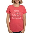 thumbnail image 1 of CafePress - More Fictional Friends Women's Deluxe T Shirt - Womens Tri-blend T-Shirt, 1 of 4