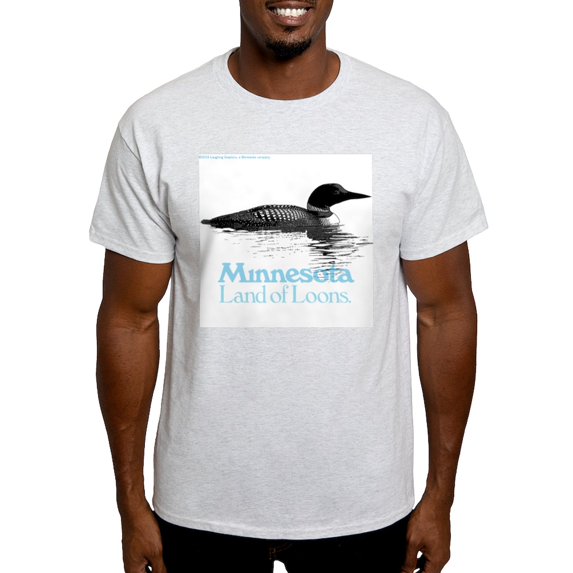 CafePress - More Loons Light T Shirt - Men's Classic Graphic T-Shirt