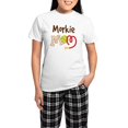 thumbnail image 1 of CafePress - Morkie Dog Mom Women's Light Pajamas - Women's Short Sleeve Print T-Shirt and Pants Light Cotton Pajama Set, 1 of 7