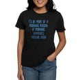 thumbnail image 1 of CafePress - Morning Person T Shirt - Women's Traditional Fit Dark T-Shirt, 1 of 4