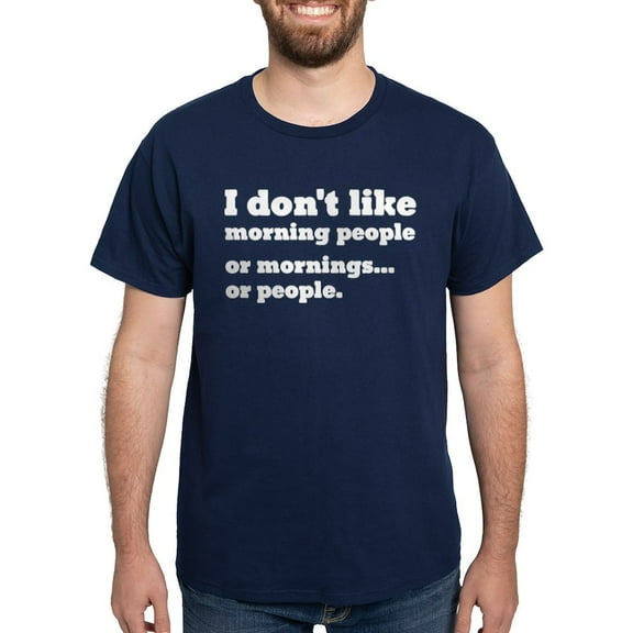 CafePress - Mornings1 T Shirt - Men's Classic Graphic Cotton T-Shirt